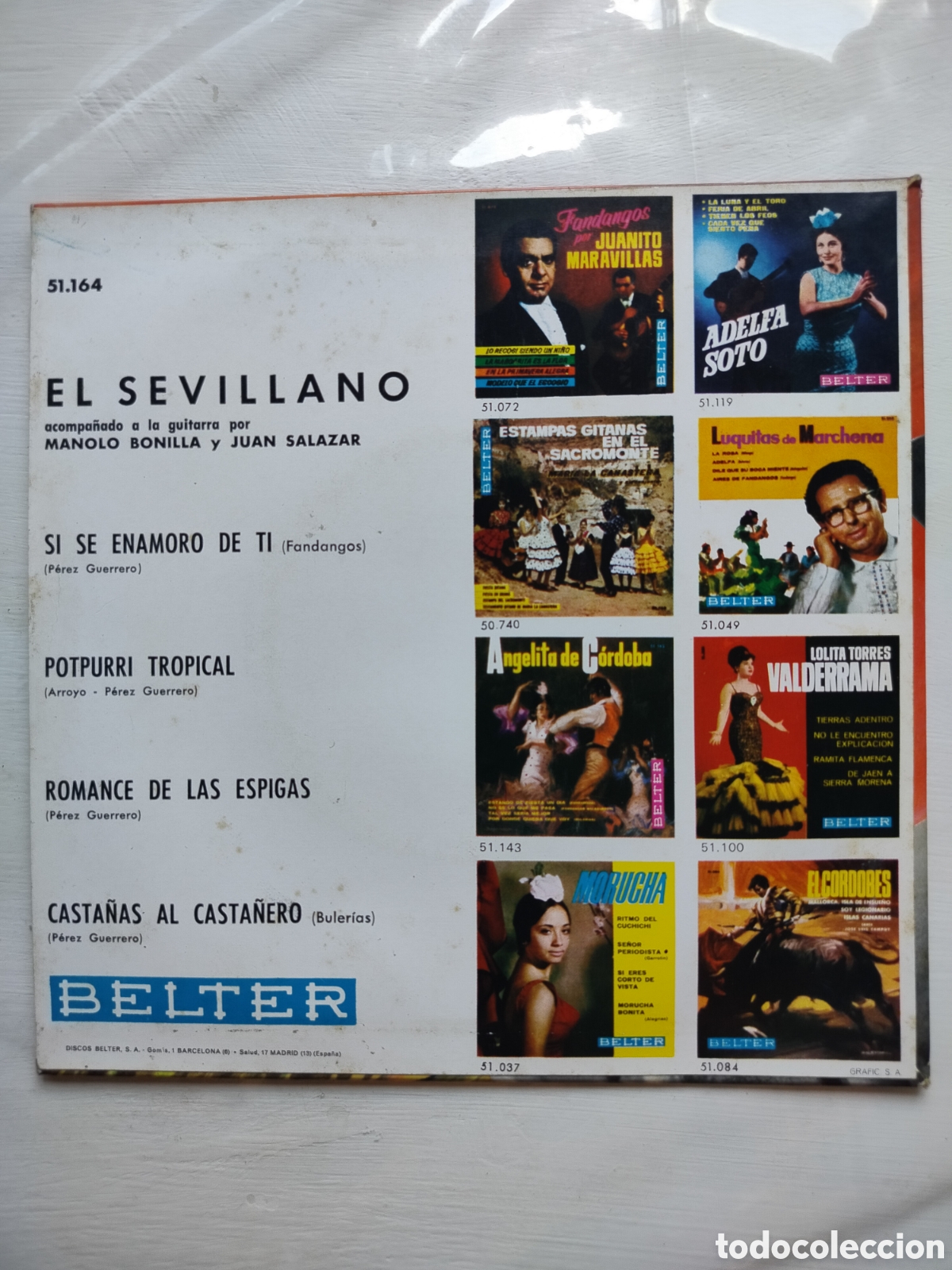 Discos de vinilo: El Sevillano EP 1965 - Foto 2
