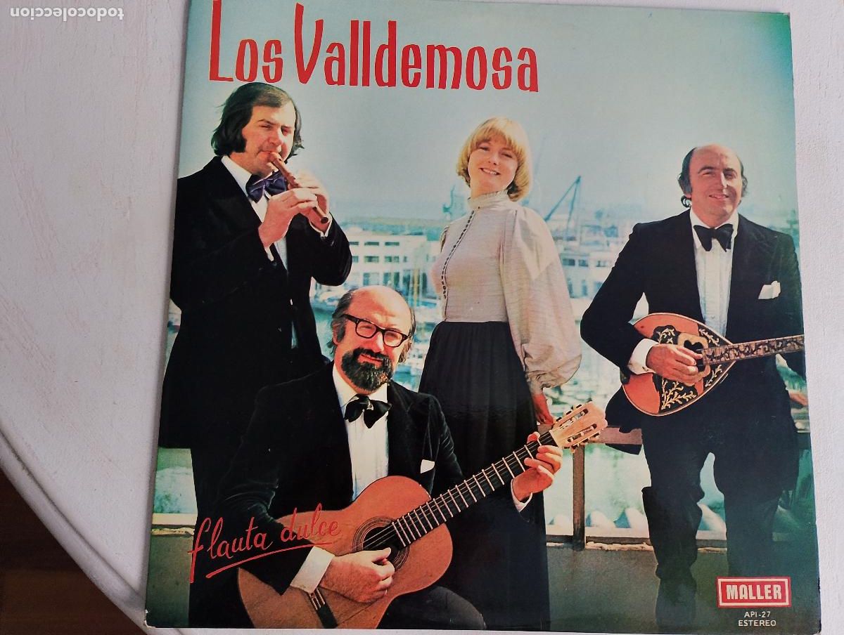 Discos de vinilo: los valldemosa, flauta dulce, 1978, dificil