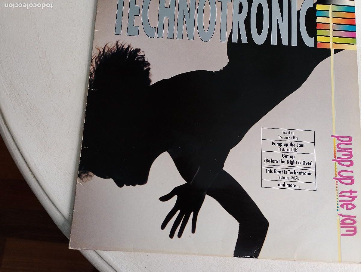 Discos de vinilo: Technotronic &ndash; Pump Up The Jam,1989, Electronic House techno - Foto 2