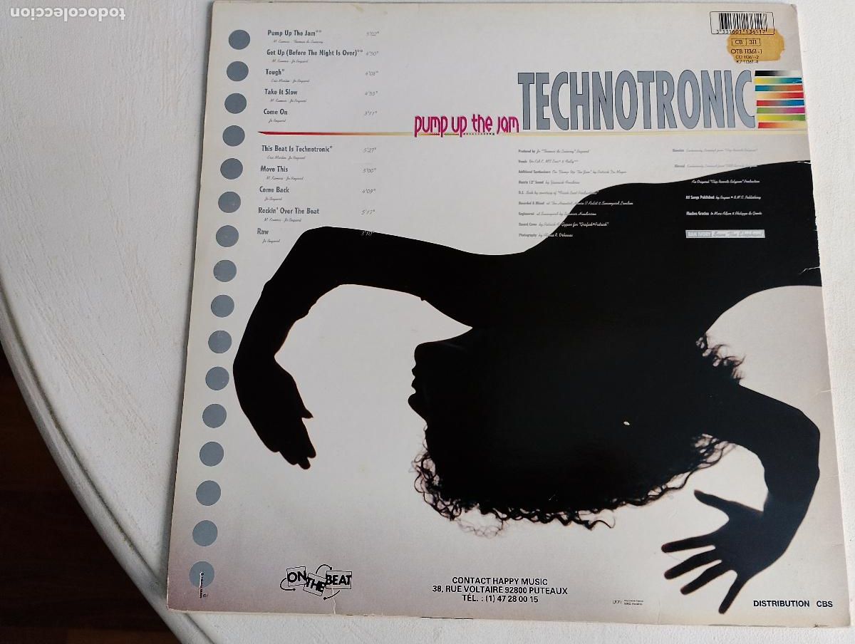Discos de vinilo: Technotronic &ndash; Pump Up The Jam,1989, Electronic House techno - Foto 4
