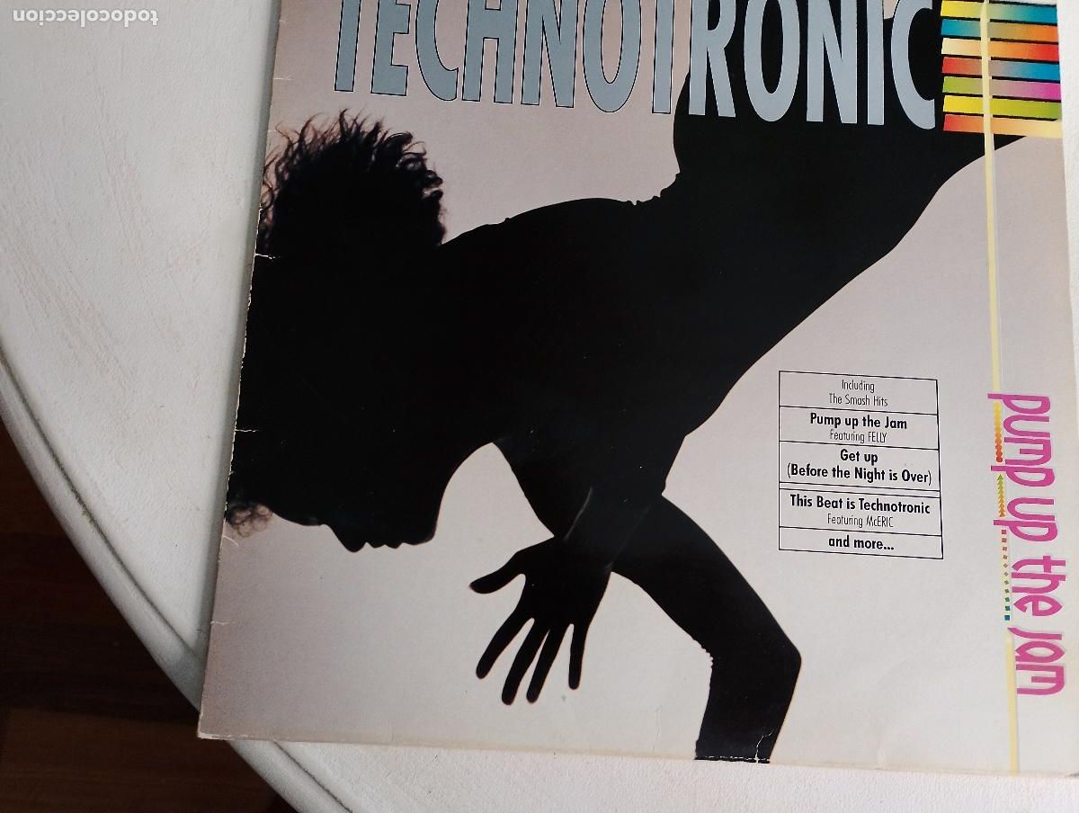 Vinyl-Schallplatten: Technotronic &ndash; Pump Up The Jam,1989, Electronic House techno