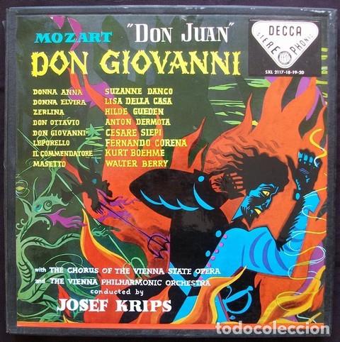 Discos de vinilo: Mozart - Josef Krips &ndash; Don Giovanni - 4 x Vinilo, LP, Album, Stereo