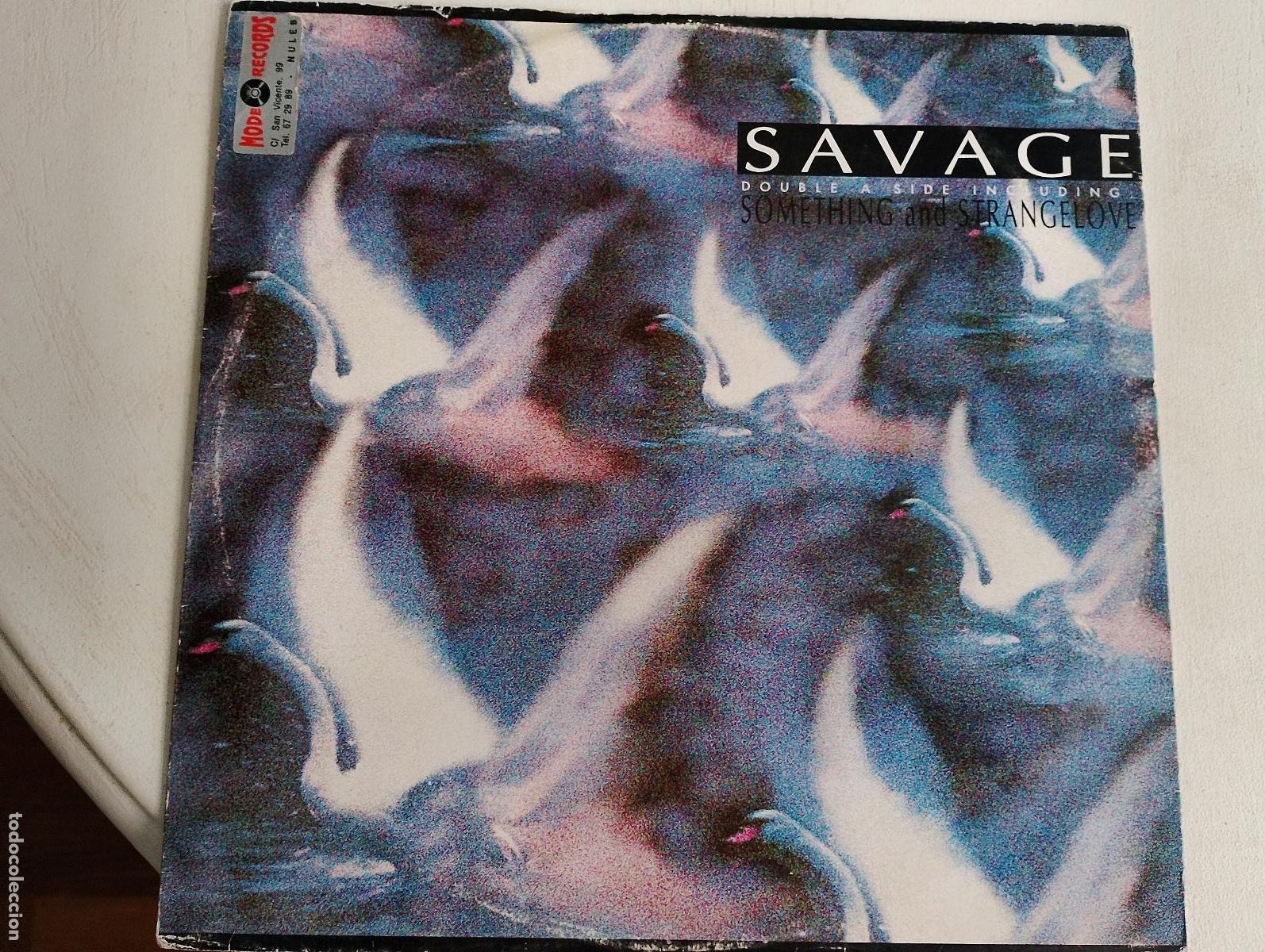 Discos de vinilo: Savage &ndash; Something And Strangelove,Italy, 1993 Electronic Techno, Trance