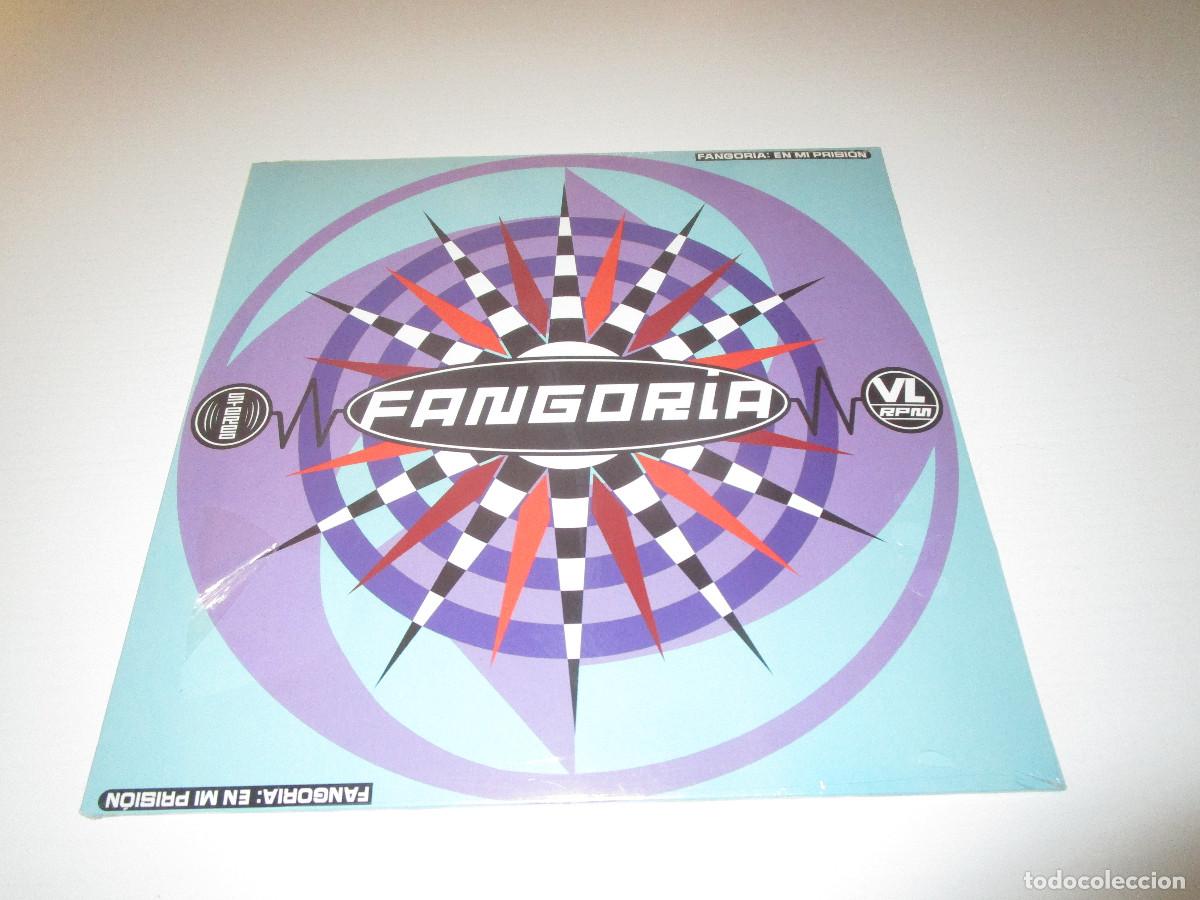 Discos de vinilo: FANGORIA ( EN MI PRISION ) - VINILO MAXI-SINGLE VERDE - NUEVO - 5054197205002
