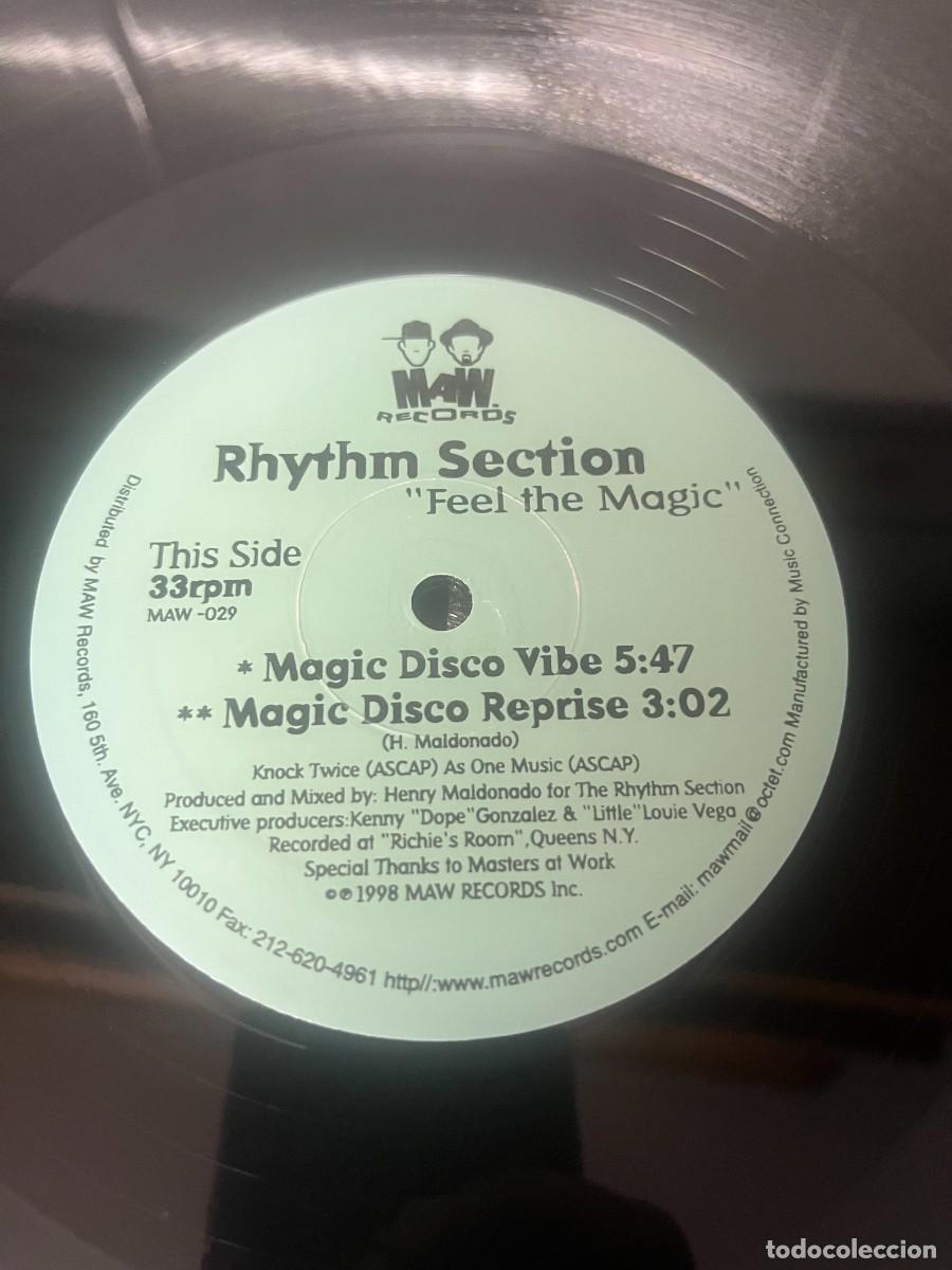 Discos de vinilo: Rhythm Section Feel The Magic - Foto 3