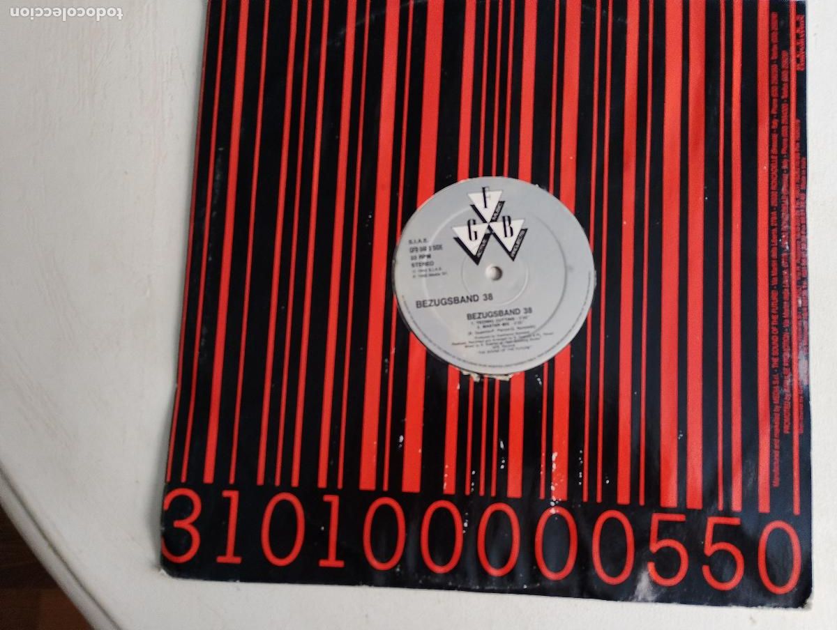 Discos de vinilo: Bezugsband 38 &ndash; Bezugsband 38, Italy, 1993 Electronic. House