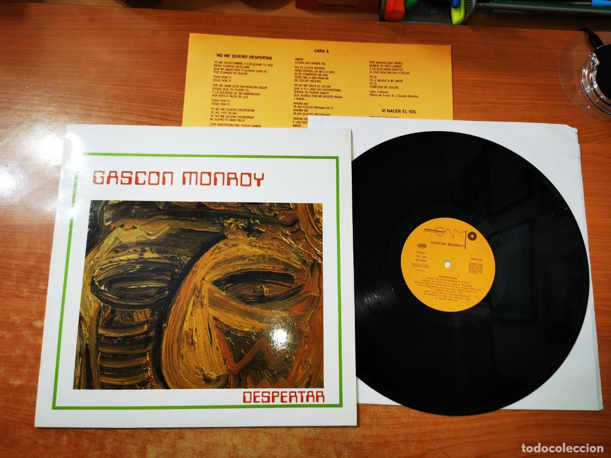 Discos de vinilo: GASCON MONROY Despertar LP VINILO DEL A&Ntilde;O 1990 CON ENCARTE CONTIENE 11 TEMAS