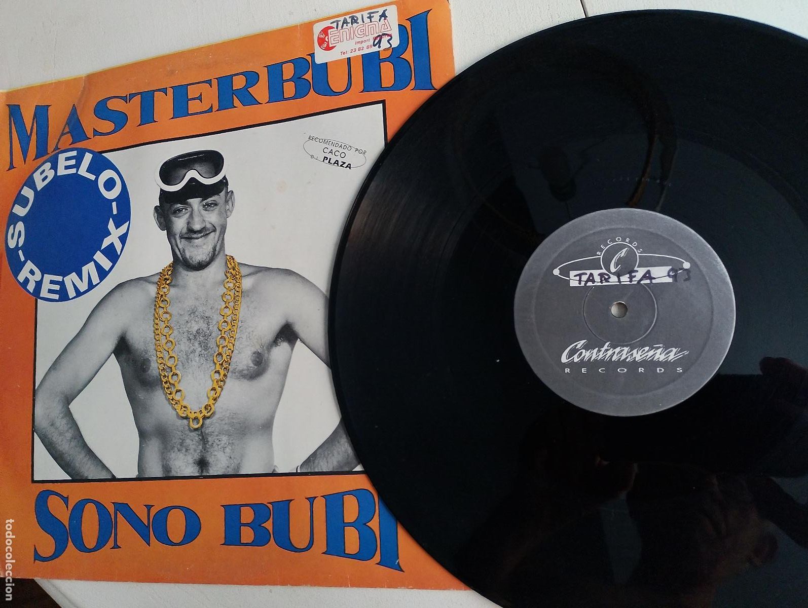 Discos de vinilo: Masterbubi &ndash; Sono Bubi (Subelo Remix), 1992,Electronic Techno - Foto 4