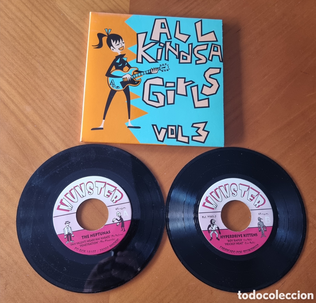 Discos de vinilo: Disco All Kindsa Girls doble rar&iacute;simo bonita portada