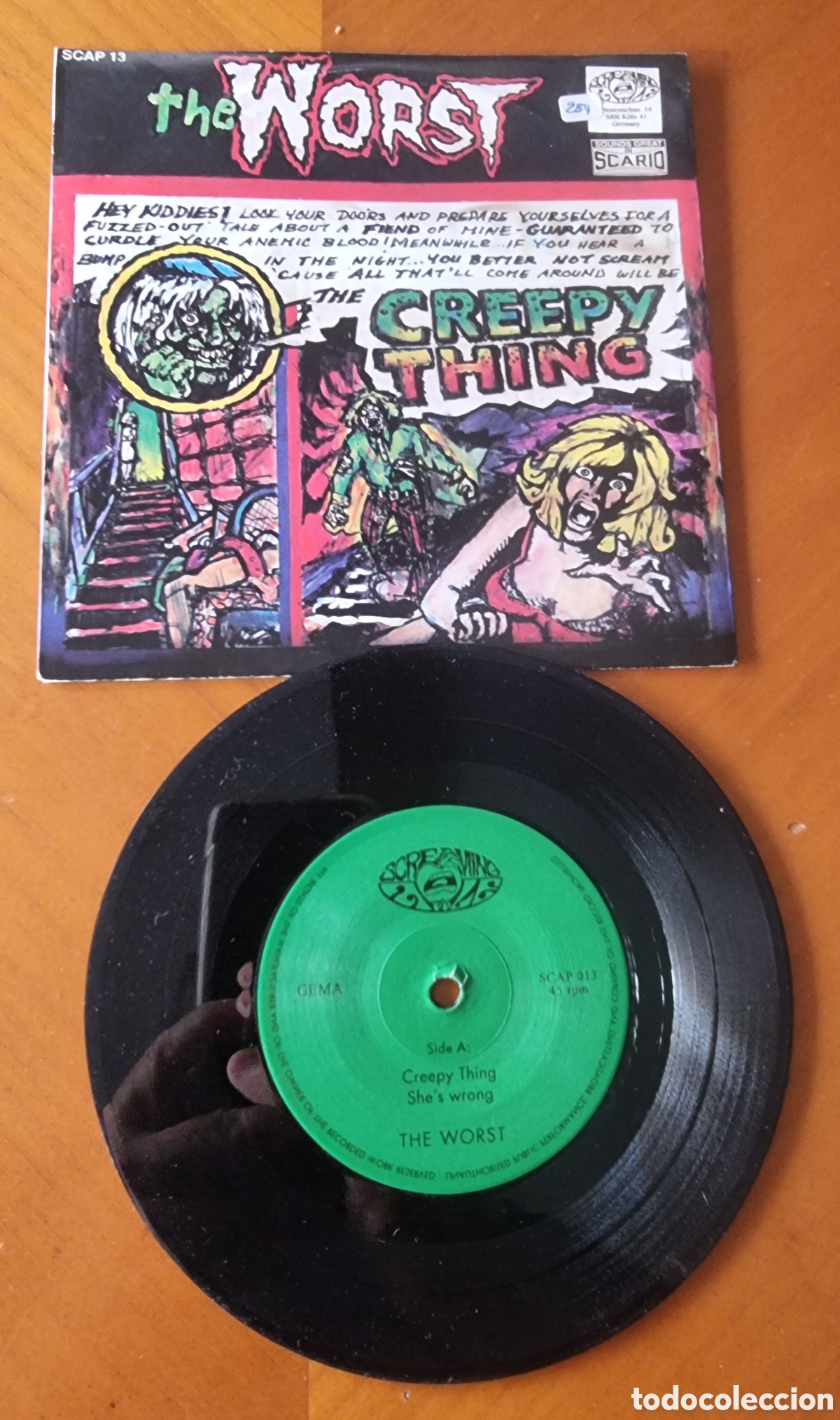 Discos de vinilo: Disco sencillo The Worst original buen estado espectacular portada ved foto