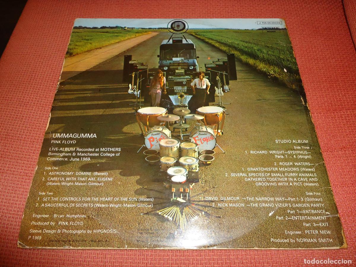 Discos de vinilo: PINK FLOYD UMMAGUMMA 2LP - Foto 3