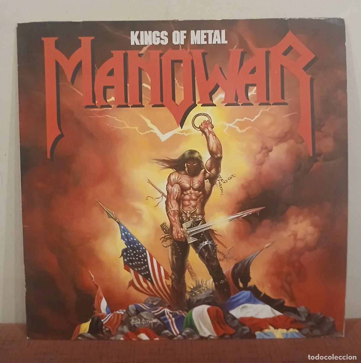 Discos de vinilo: VINILO KINGS OF METAL - LP DE MANOWAR