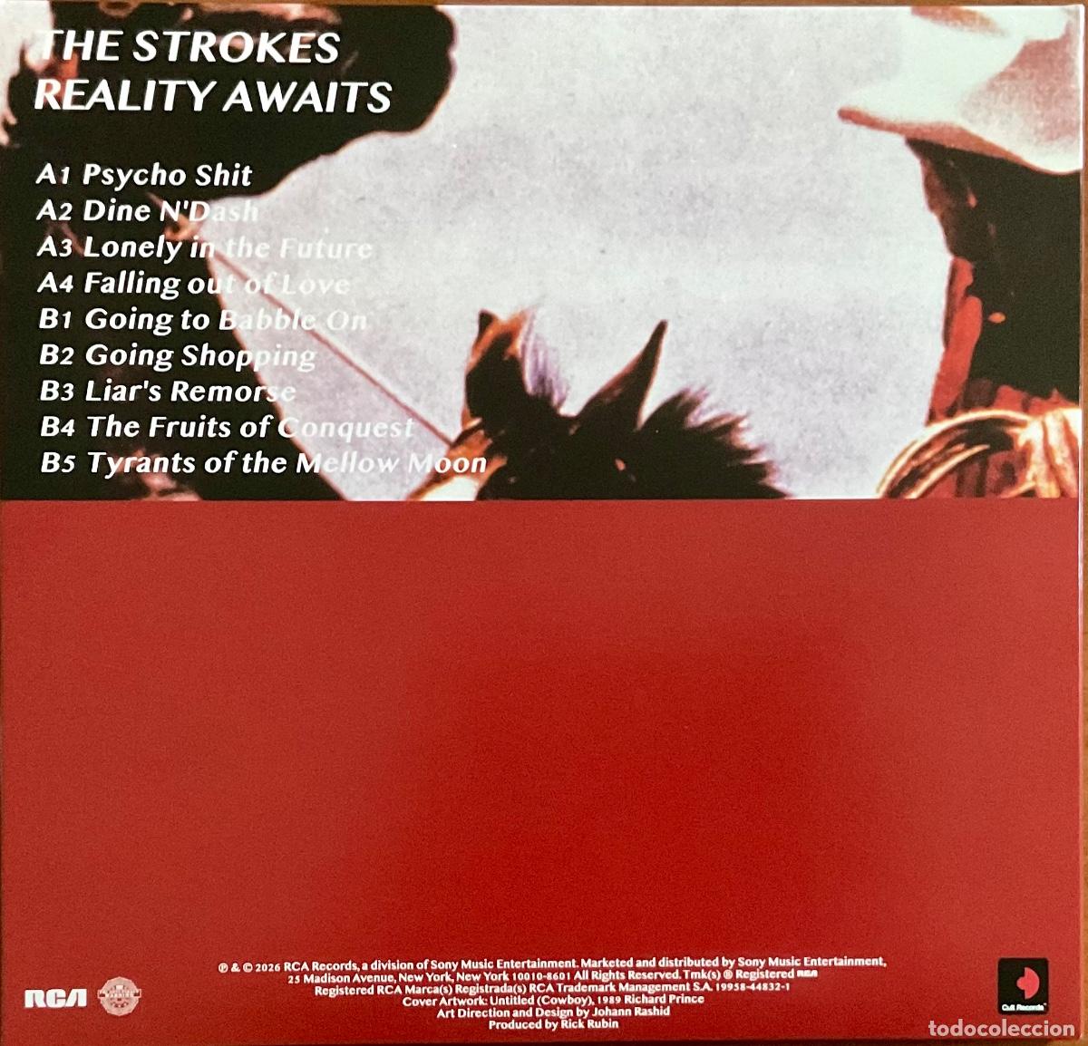 Discos de vinilo: STROKES, THE - REALITY AWAITS - Foto 2