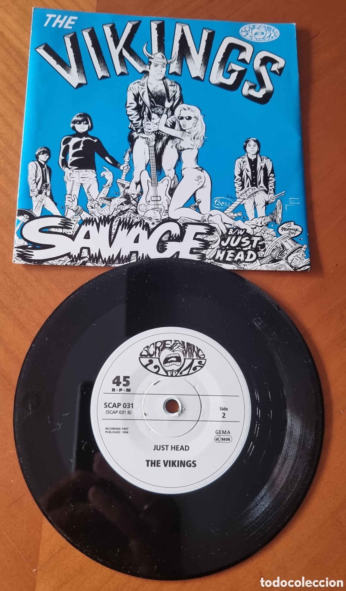 Discos de vinilo: Disco The Vikings original buen estado ved foto gran portada