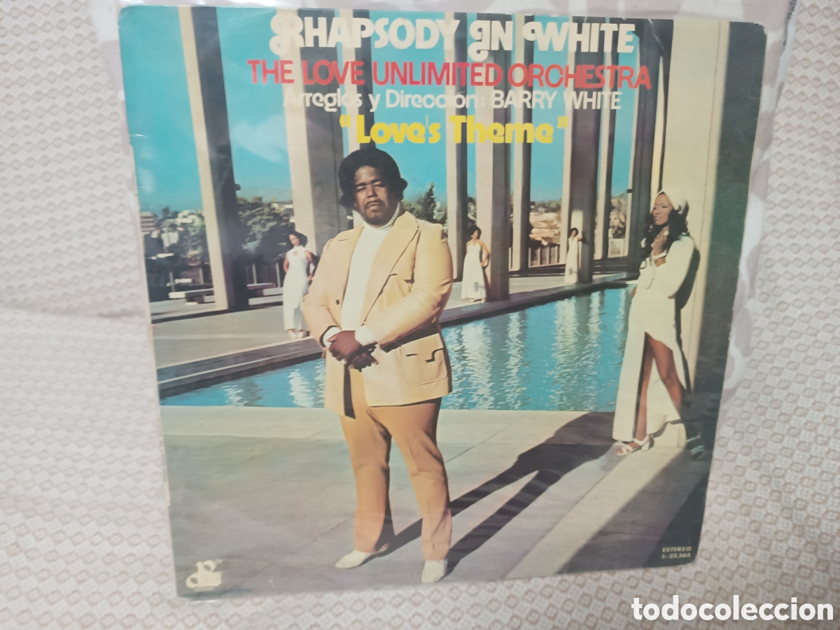Discos de vinilo: Barry White Rhapsody in White