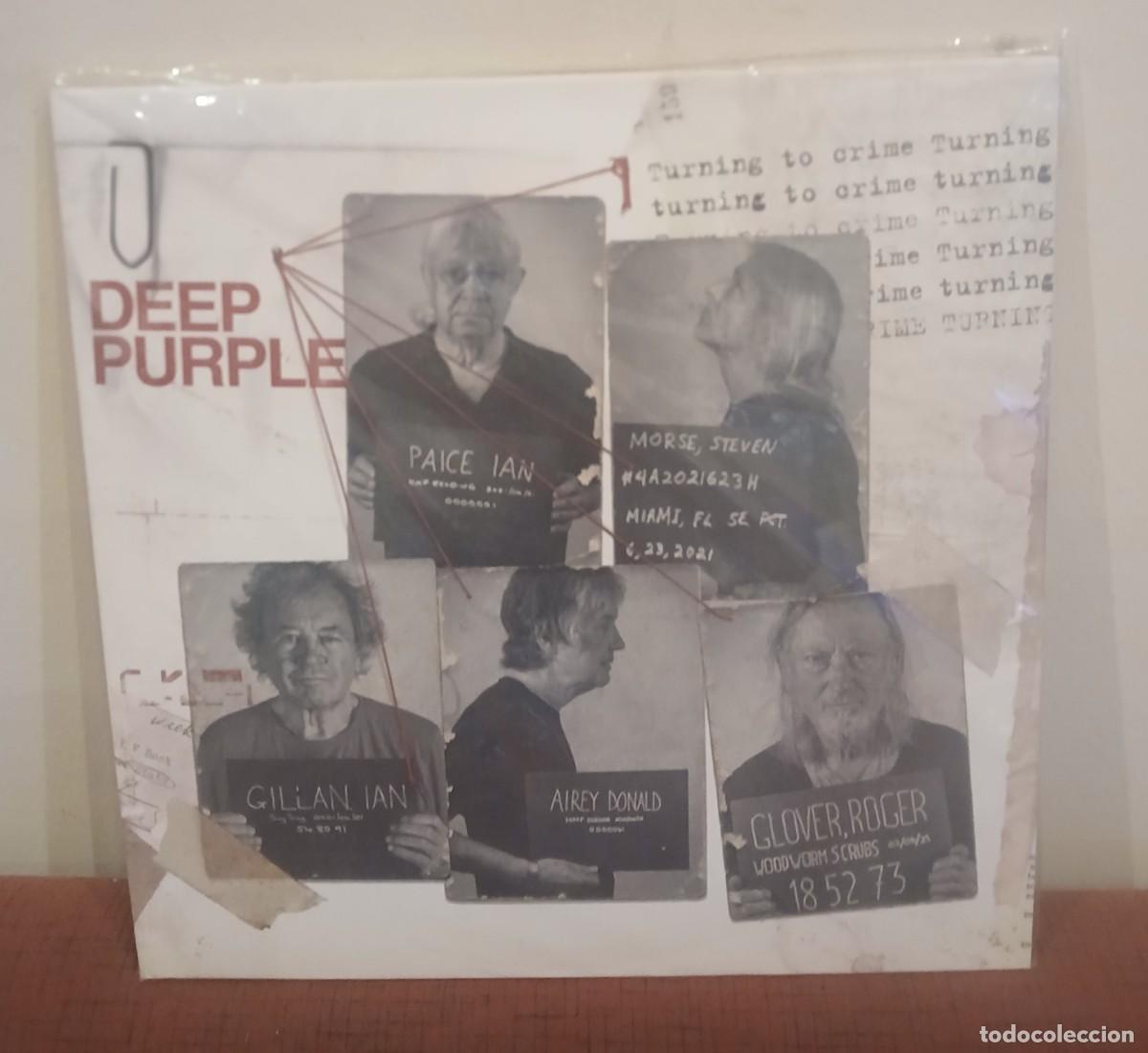 Discos de vinilo: VINILO NUEVO TURNING TO CRIME - LP DE DEEP PURPLE UNICO EN TODOCOLECCION