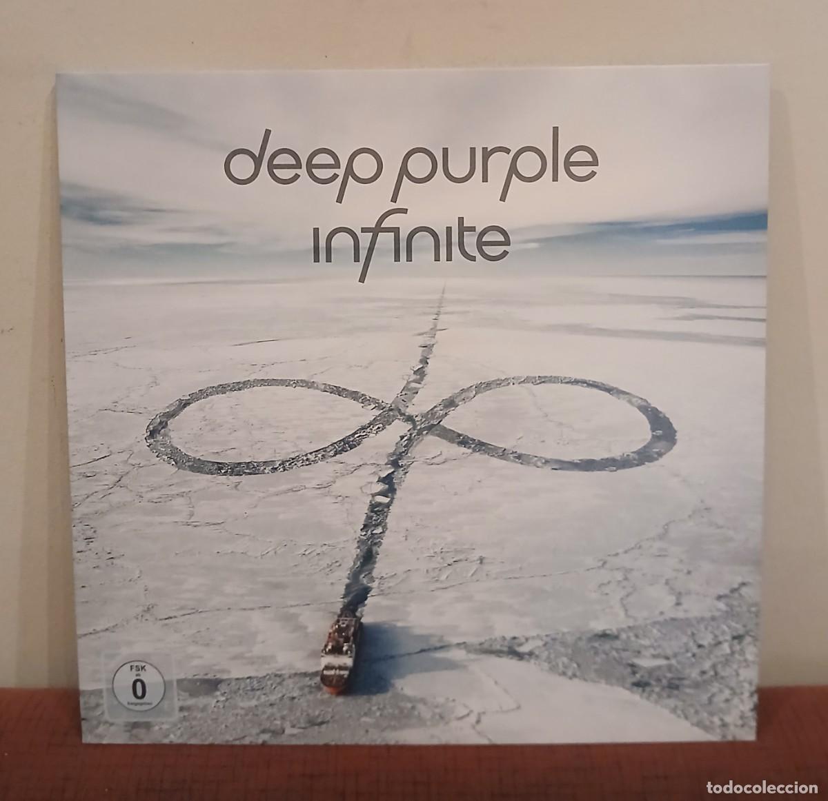 Discos de vinilo: VINILO NUEVO INFINITE - LP GATEFOLD DOBLE + DVD DE DEEP PURPLE