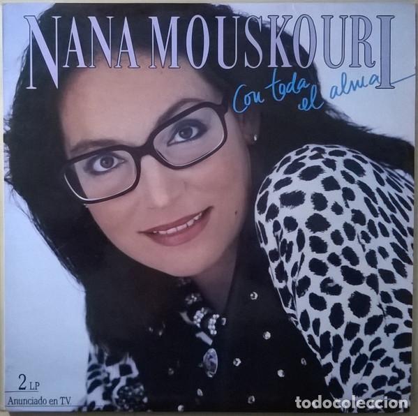 Discos de vinilo: Nana Mouskouri, Con Toda El Alma - LP
