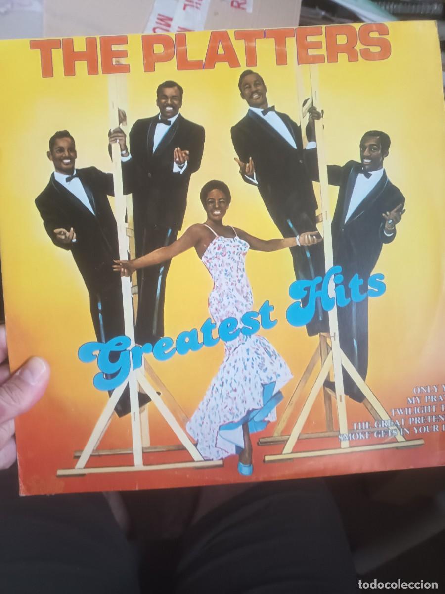 Discos de vinil: LP THE PLATTERS,( GREATEST HITS)