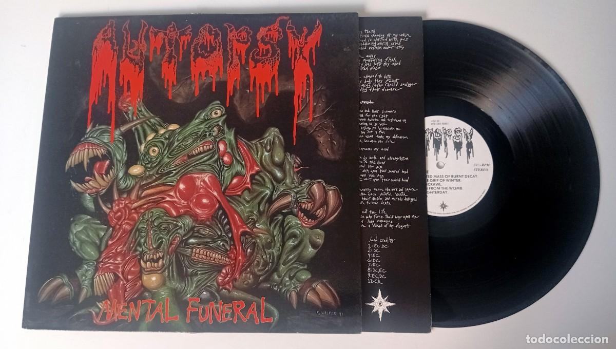 Discos de vinilo: LP AUTOPSY - MENTAL FUNERAL - Foto 3
