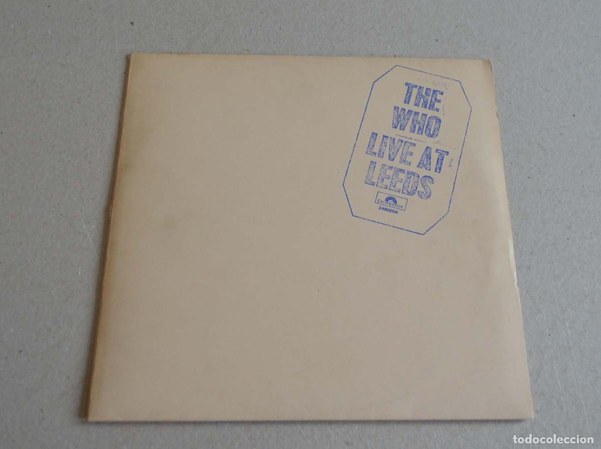 Discos de vinilo: THE WHO - LIVE AT LEEDS (con insertos y p&oacute;ster)
