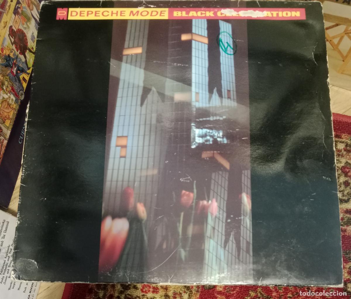 Discos de vinilo: Depeche Mode &ndash; Black Celebration Lp Espa&ntilde;a 1986