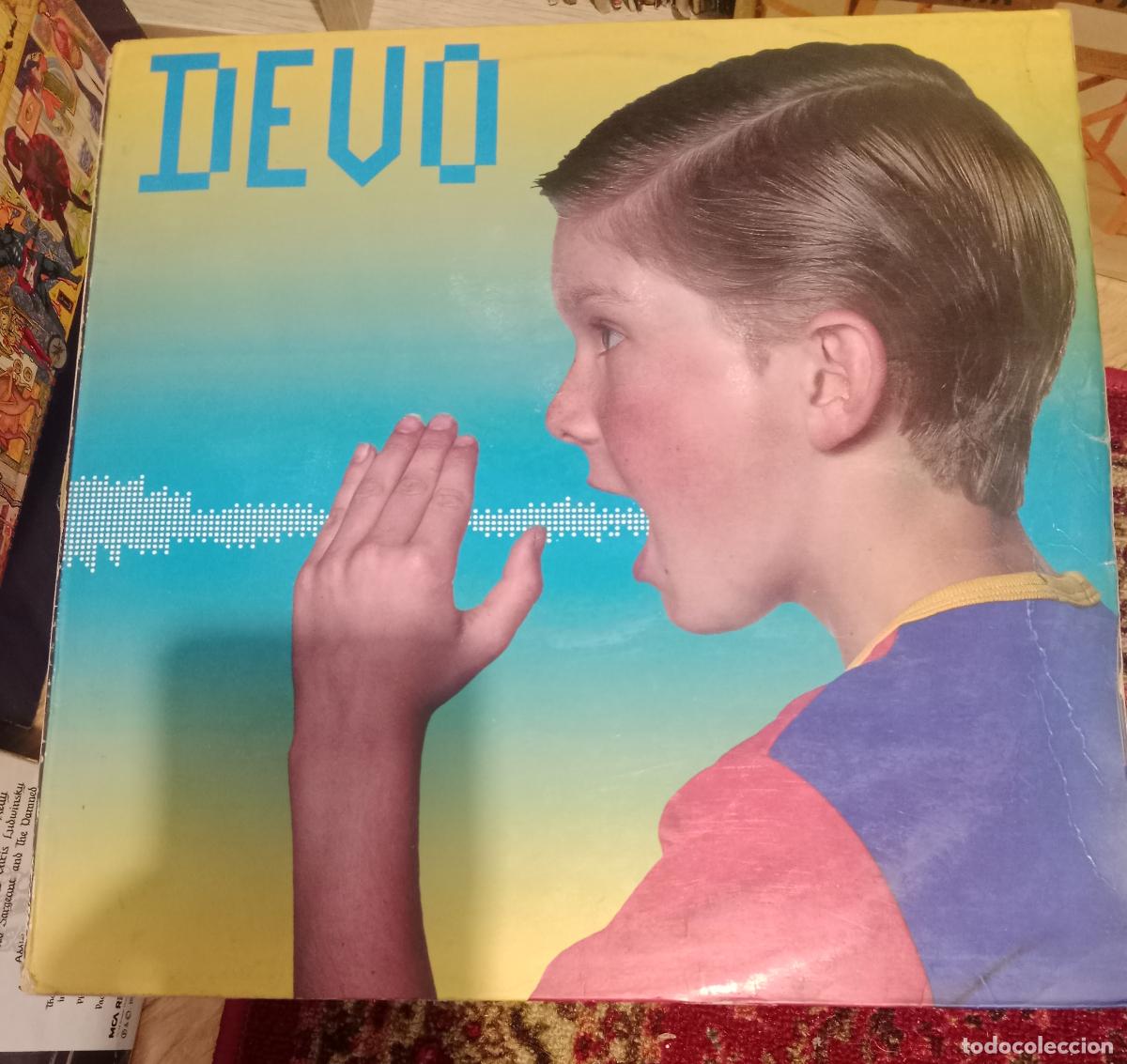 Discos de vinilo: Devo &ndash; Shout Lp Espa&ntilde;a 1984