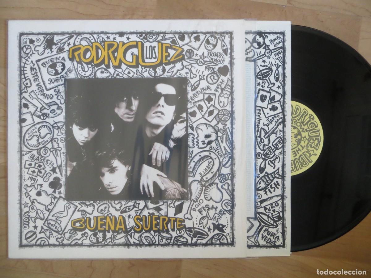 Discos de vinilo: Los Rodr&iacute;guez - Buena suerte (SPAIN 1991) IMPECABLE!!!!