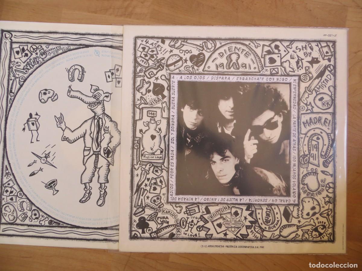 Discos de vinilo: Los Rodr&iacute;guez - Buena suerte (SPAIN 1991) IMPECABLE!!!! - Foto 2