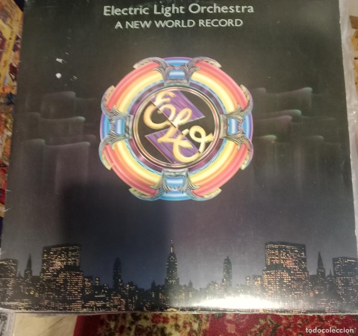 Discos de vinilo: Electric Light Orchestra &ndash; A New World Record Lp Espa&ntilde;a 1976