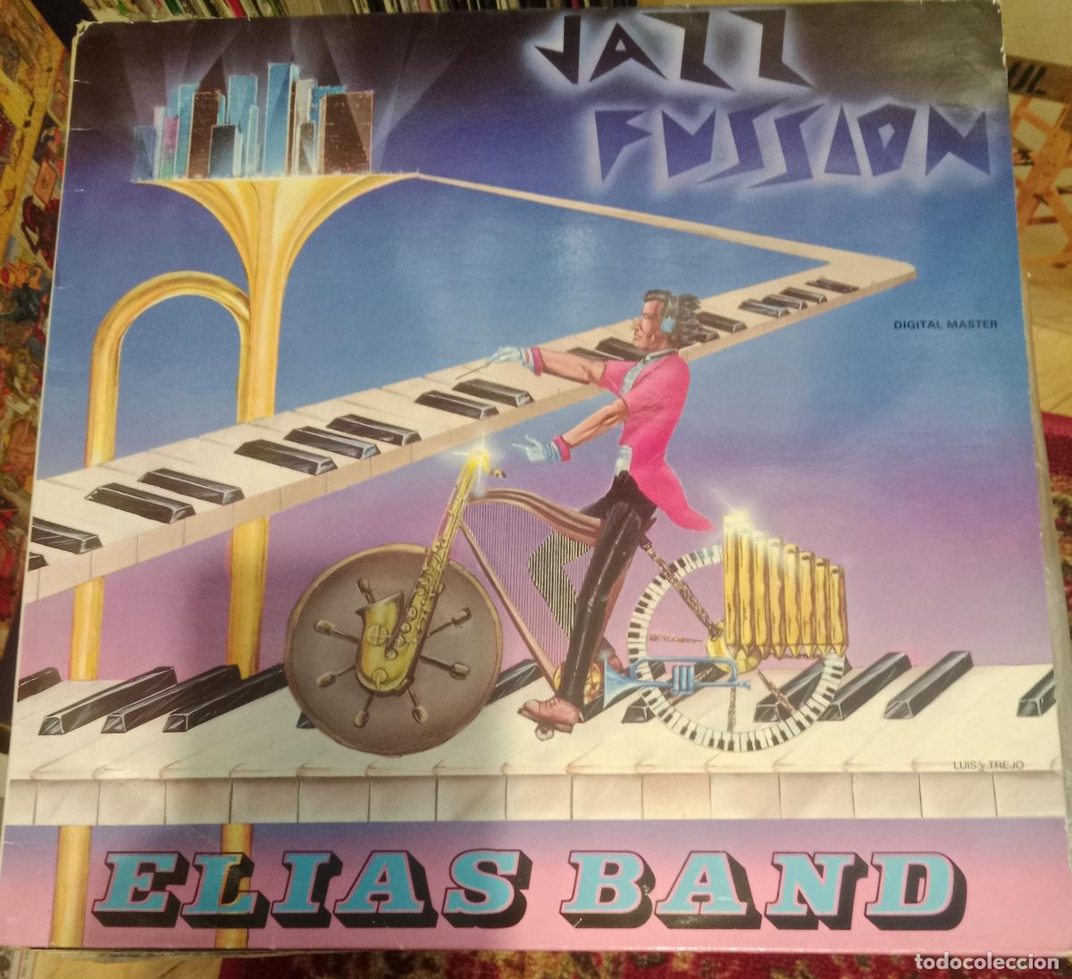 Discos de vinilo: Elias Band &ndash; Jazz Fussion Lp Espa&ntilde;a 1986