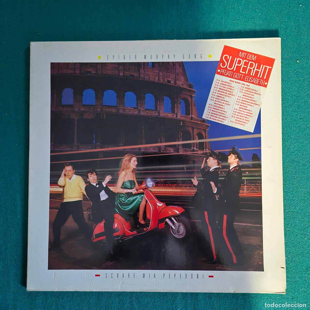 Discos de vinil: Spider Murphy Gang &ndash; Scharf Wia Peperoni