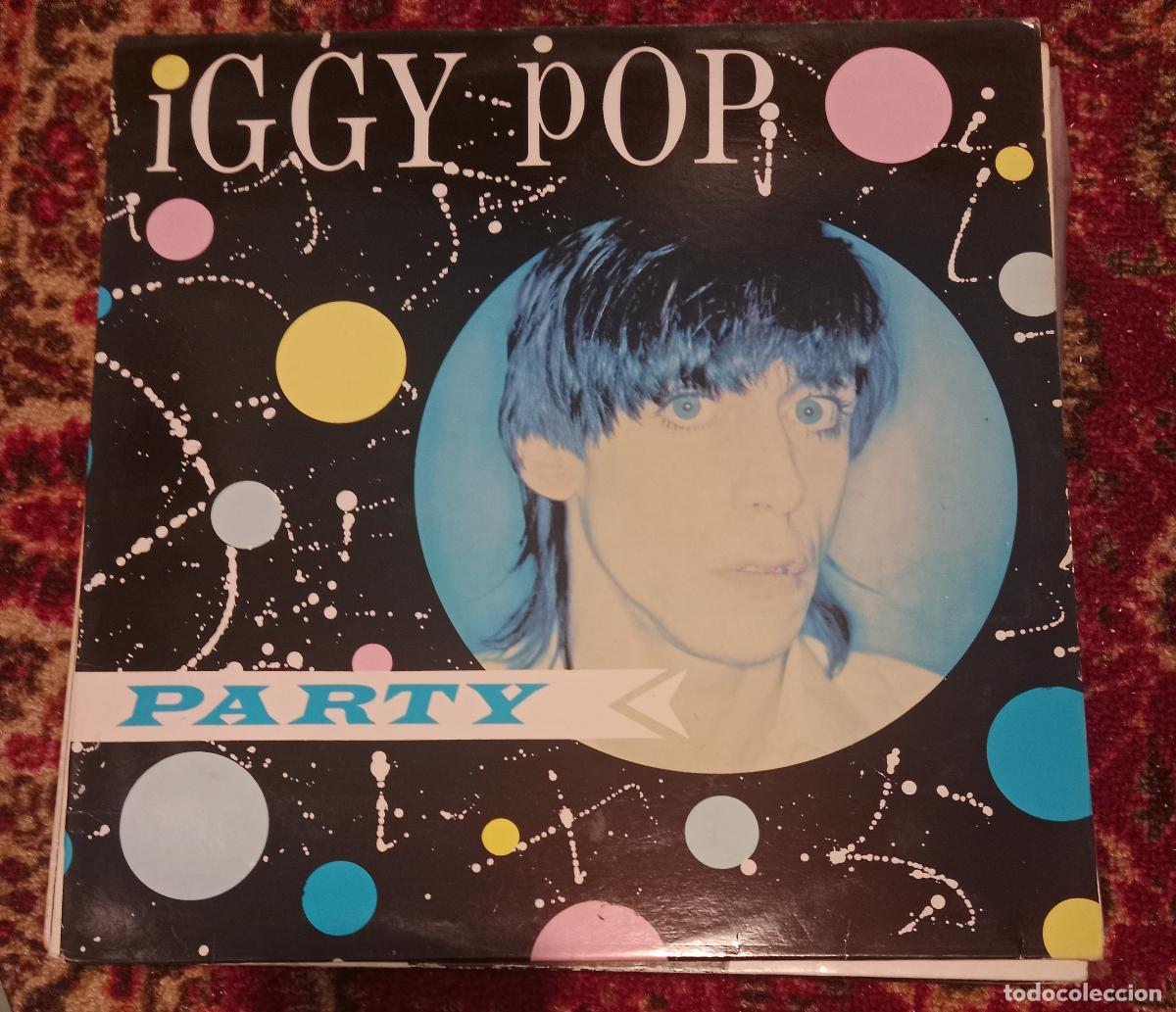 Dischi in vinile: Iggy Pop &ndash; Party Lp Espa&ntilde;a 80s