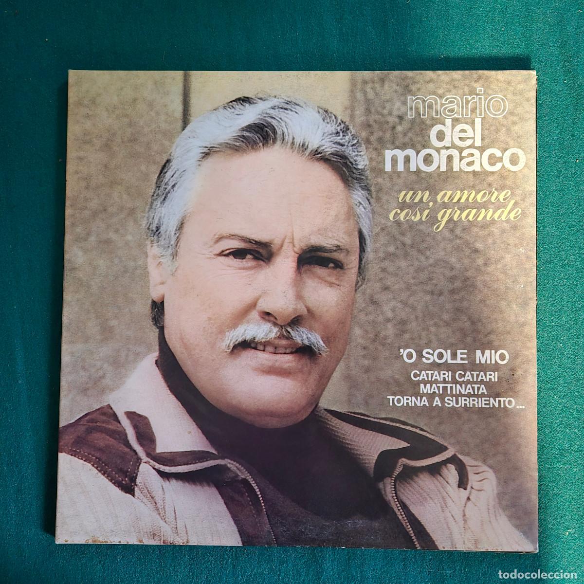 Discos de vinilo: Mario Del Monaco &ndash; Un Amore Cos&igrave; Grande