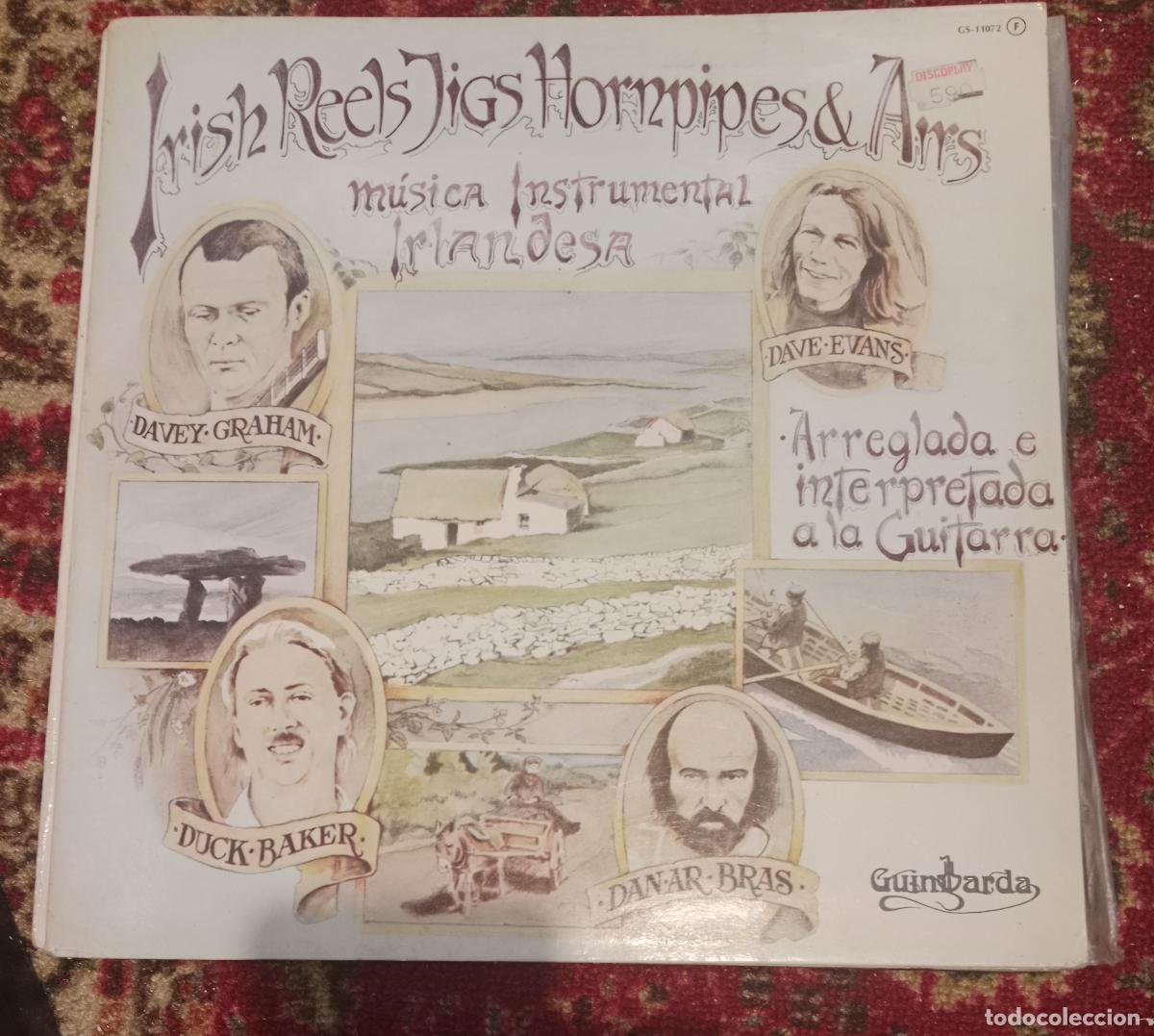 Discos de vinilo: Various &ndash; Irish Reels, Jigs, Hornpipes & Airs - Musica Instrumental Irlandesa Lp Espa&ntilde;a 1980
