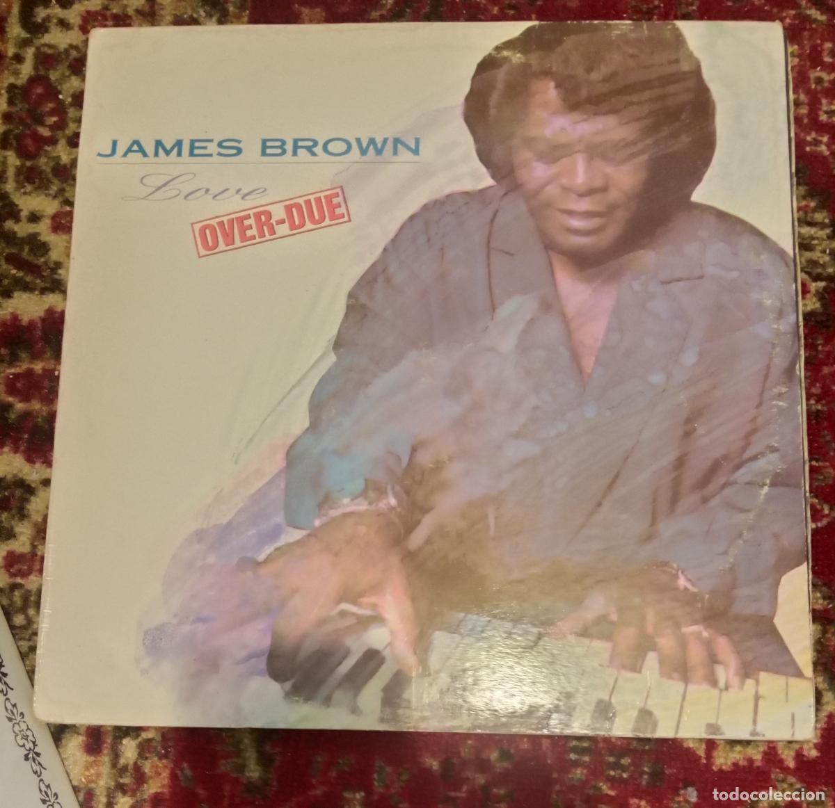 Discos de vinilo: James Brown &ndash; Love Over-Due Lp Espa&ntilde;a 1991