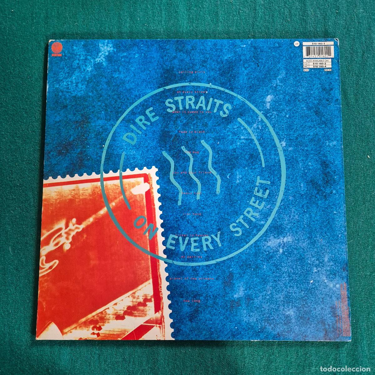 Discos de vinilo: Dire Straits &ndash; On Every Street - Foto 2
