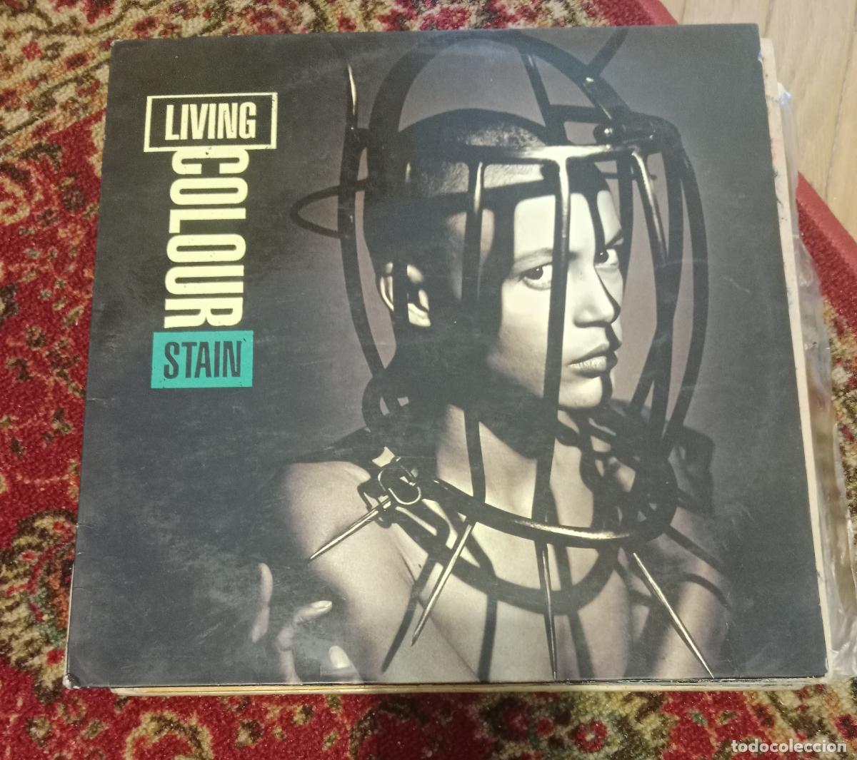 Discos de vinilo: Living Colour &ndash; Stain Lp Espa&ntilde;a 1993