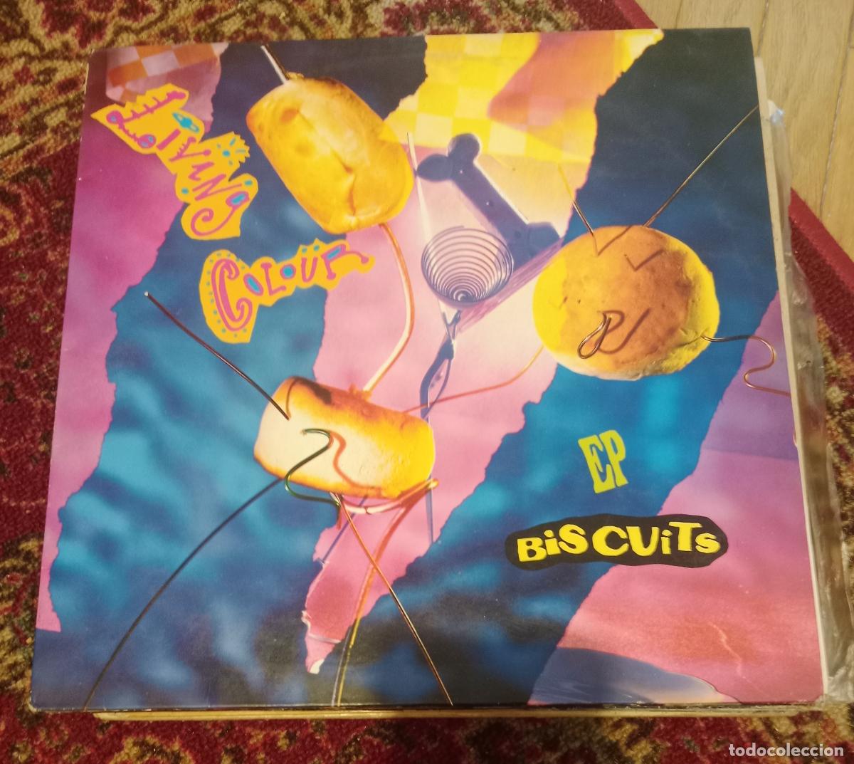 Discos de vinilo: Living Colour &ndash; Biscuits Mini Lp Espa&ntilde;a 1991