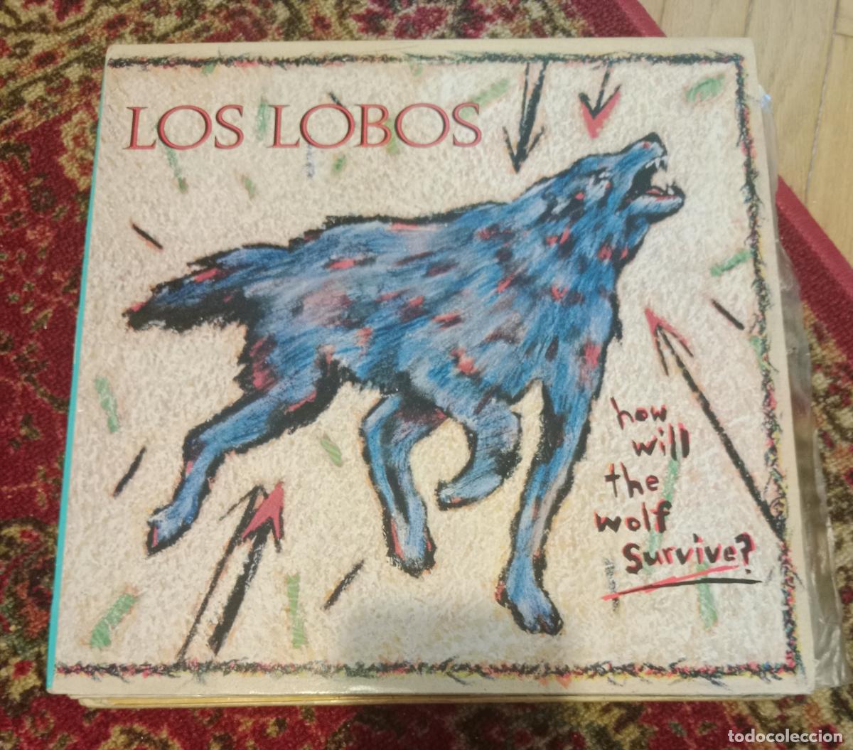 Discos de vinilo: Los Lobos &ndash; How Will The Wolf Survive? Lp Espa&ntilde;a 1985