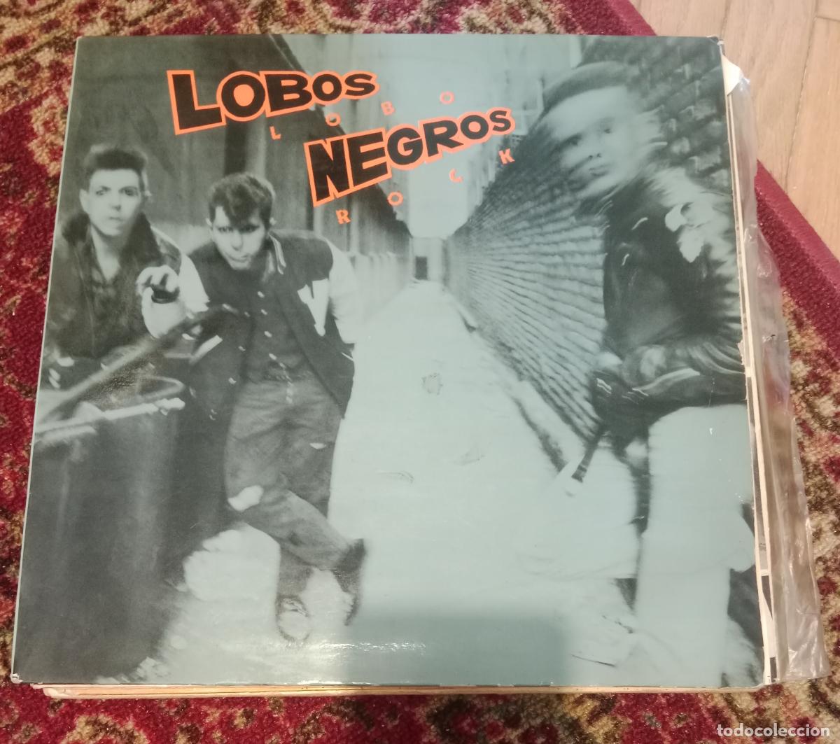Discos de vinilo: Lobos Negros &ndash; Lobo Rock Lp Espa&ntilde;a 1987