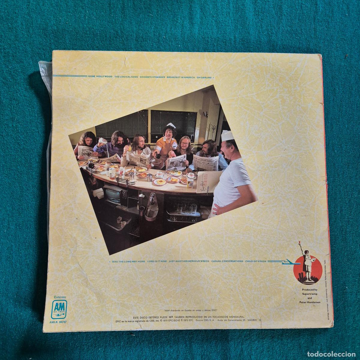 Discos de vinilo: Supertramp &ndash; Breakfast In America - Foto 2