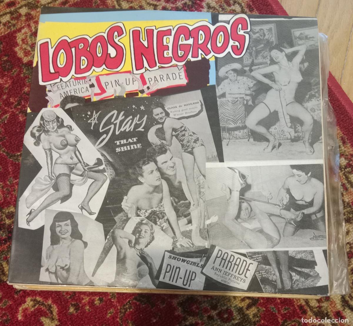Discos de vinilo: Lobos Negros &ndash; Lobos Negros Lp Espa&ntilde;a 1989