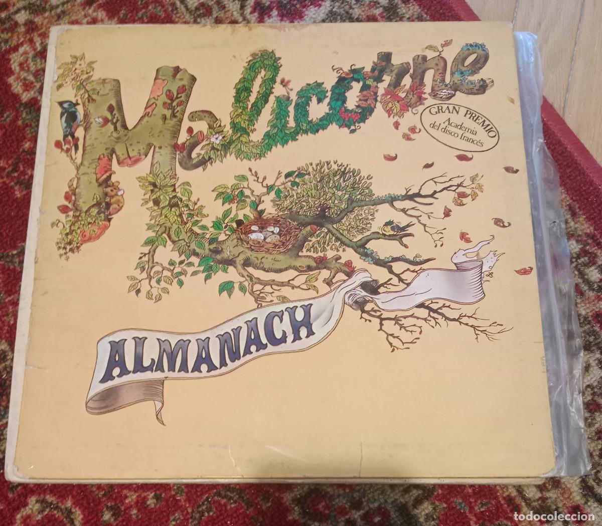 Discos de vinilo: Malicorne &ndash; Almanach Lp Espa&ntilde;a 1978