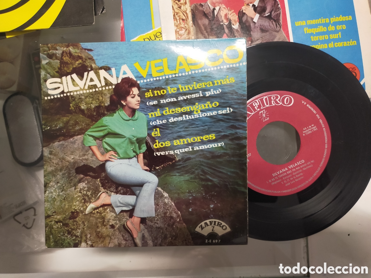 Discos de vinilo: Silvana Velasco ep si no te tuviera m&aacute;s + 3 1965