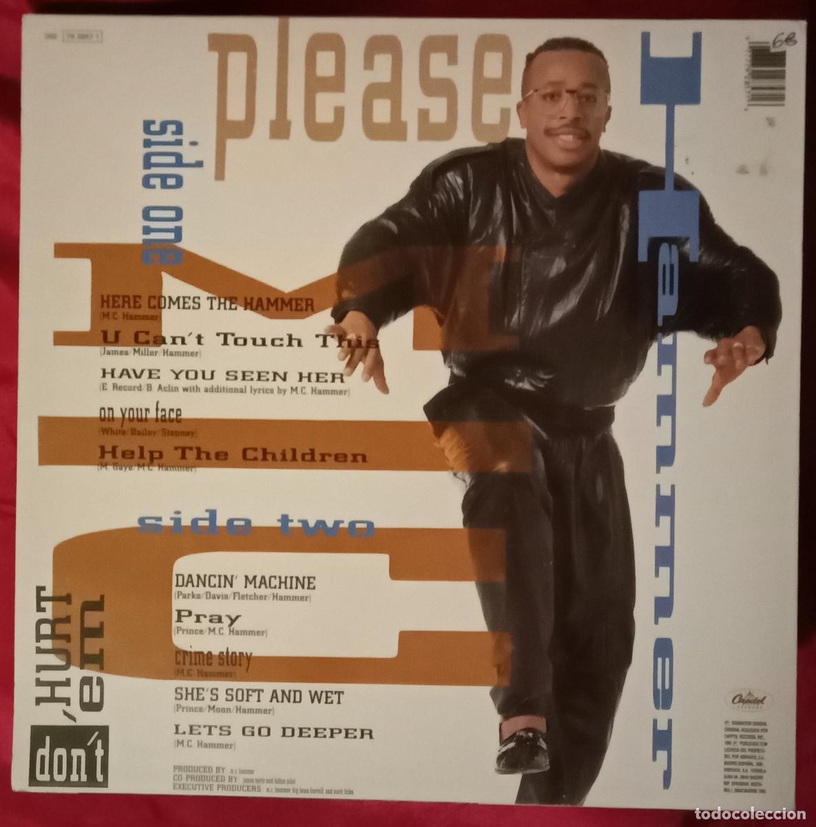 Discos de vinilo: MC Hammer - Plase - LP - Capitol Records, 1990 - Foto 2