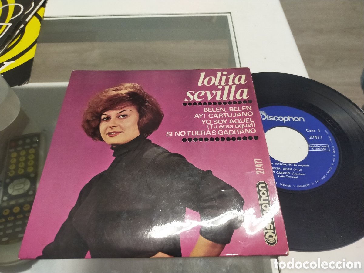 Discos de vinilo: Lolita Sevilla ep belen,Bel&eacute;n + 3 1966
