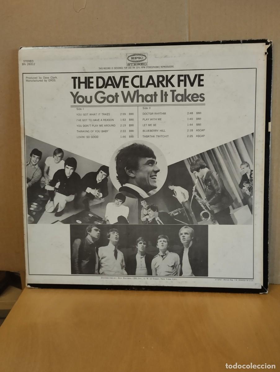 Discos de vinilo: DAVE CLARK FIVE ----- YOU GOT WHAT IT TAKES - Foto 2