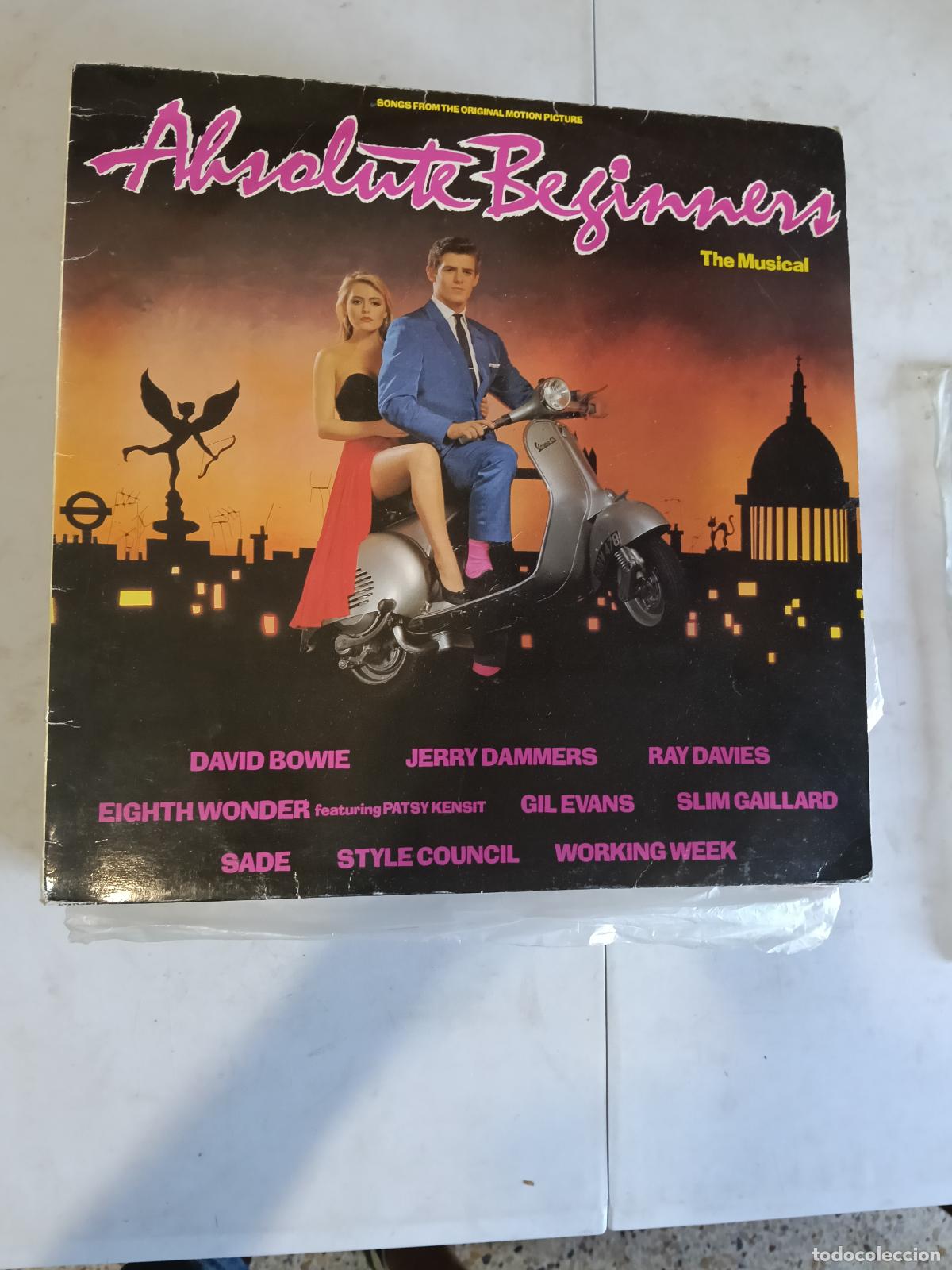 Discos de vinilo: BANDA SONORA :ABSOLUTE BEGINNERS - EMI AMERICA - A&Ntilde;O 1986