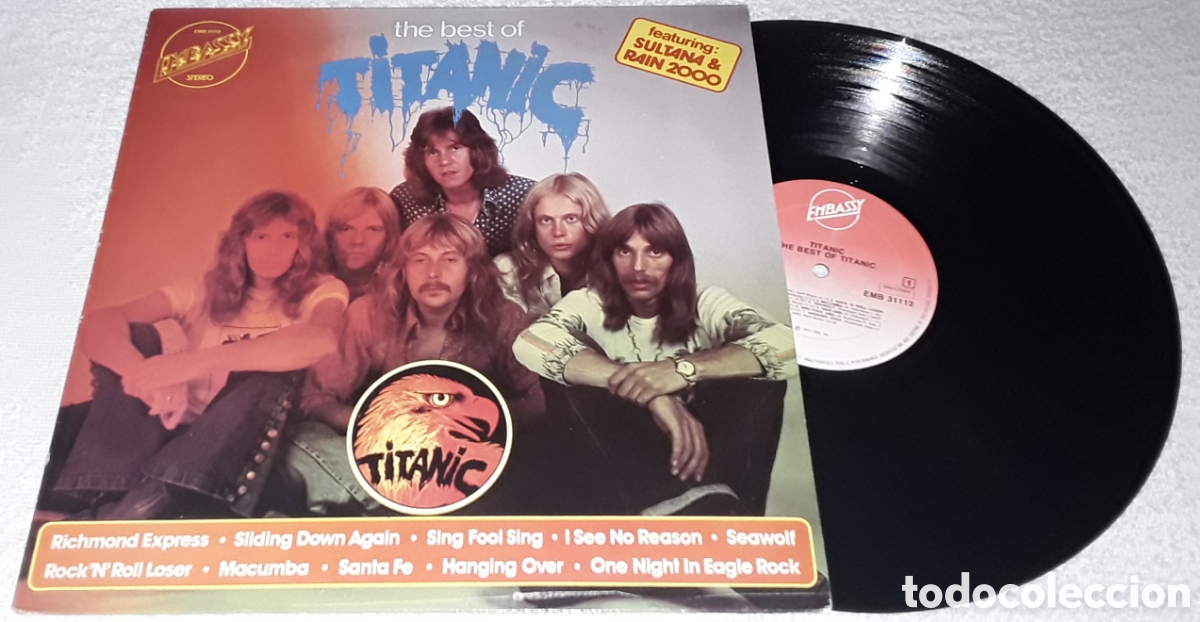 Discos de vinilo: LP - TITANIC - THE BEST OF TITANIC - MADE IN HOLLAND